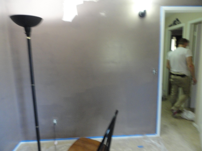 two coats wall paint