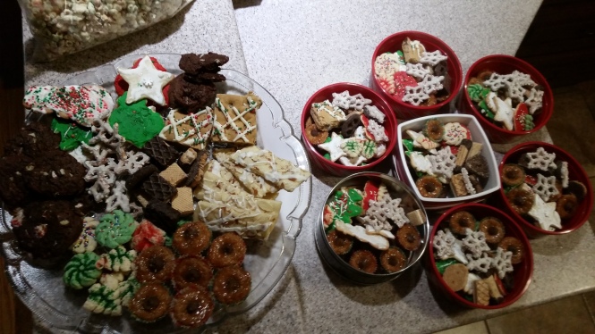 Christmas cookies and bars