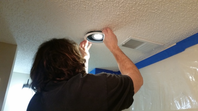 taping ceiling for knockdown texture