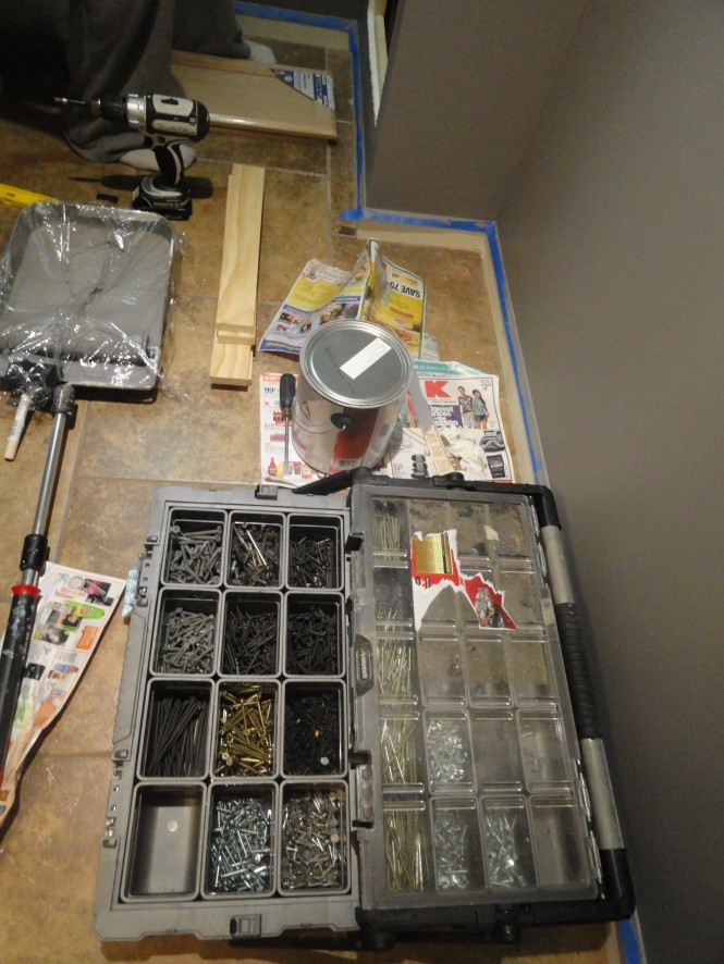 tools DIY painting silver